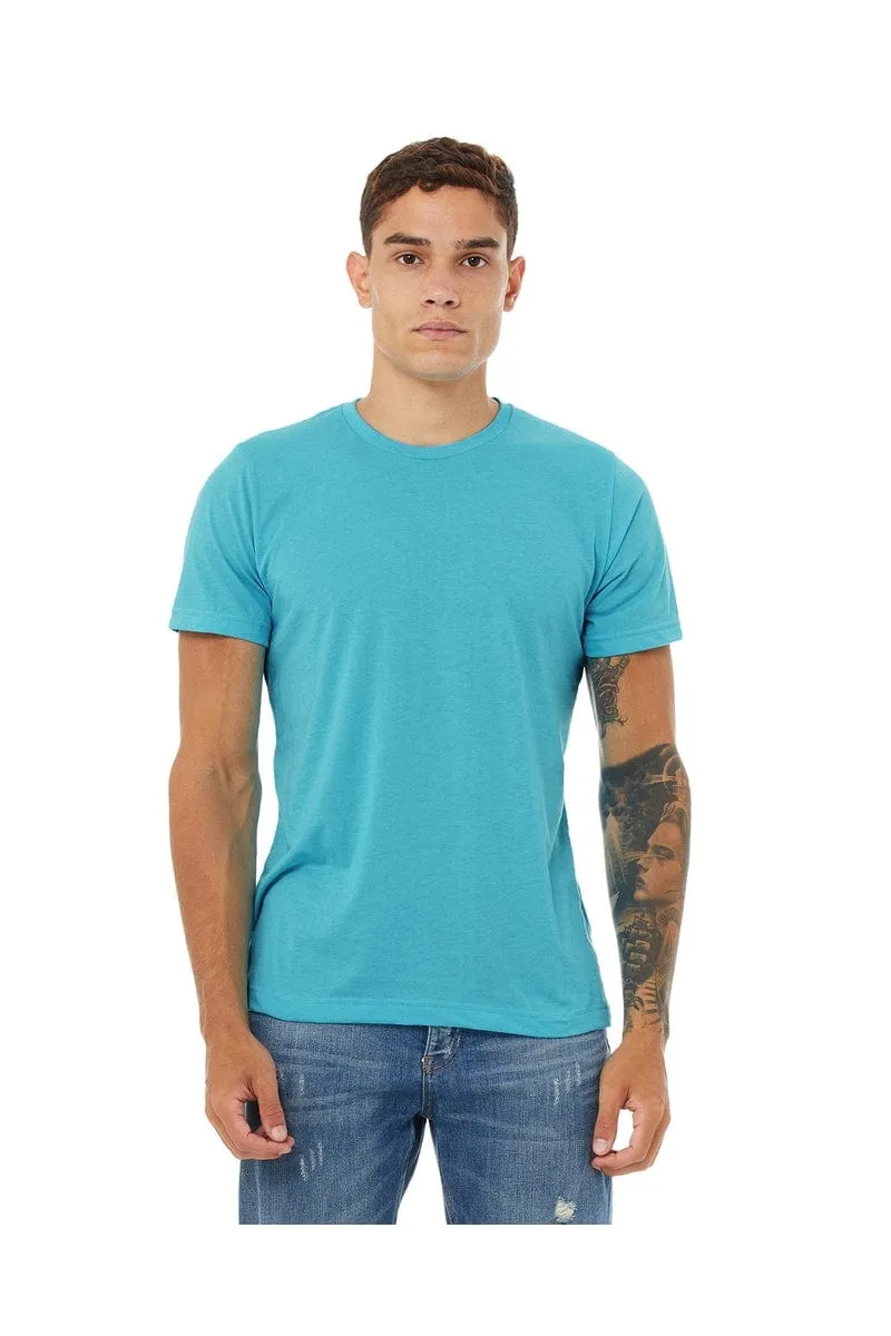 Bella Canvas 3650:  Unisex Poly-Cotton Short-Sleeve T‑Shirt