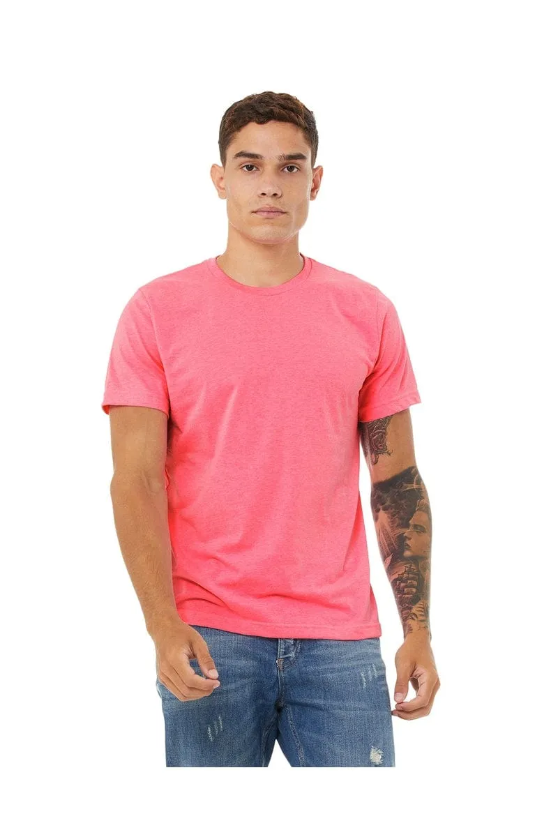 Bella Canvas 3650:  Unisex Poly-Cotton Short-Sleeve T‑Shirt