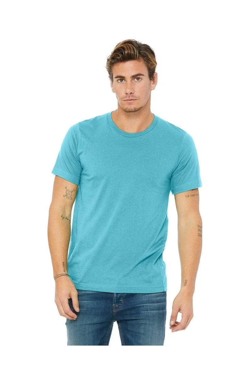 Bella Canvas 3650:  Unisex Poly-Cotton Short-Sleeve T‑Shirt