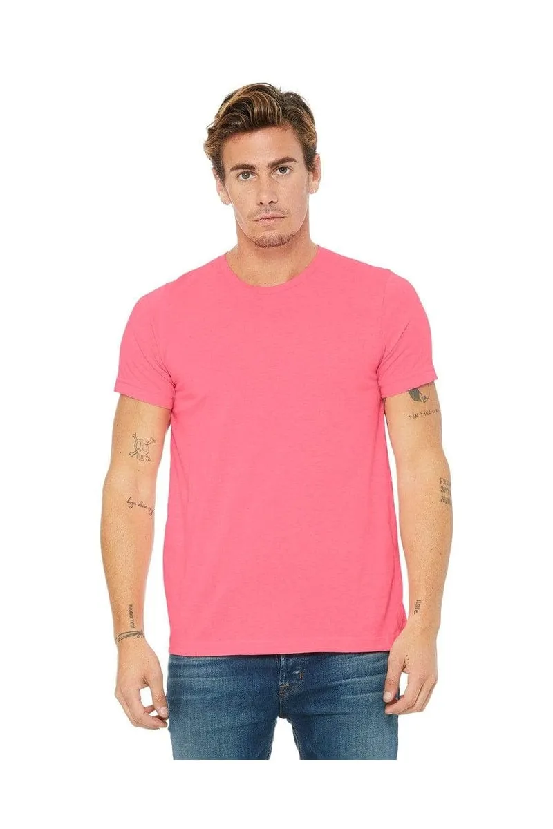 Bella Canvas 3650:  Unisex Poly-Cotton Short-Sleeve T‑Shirt