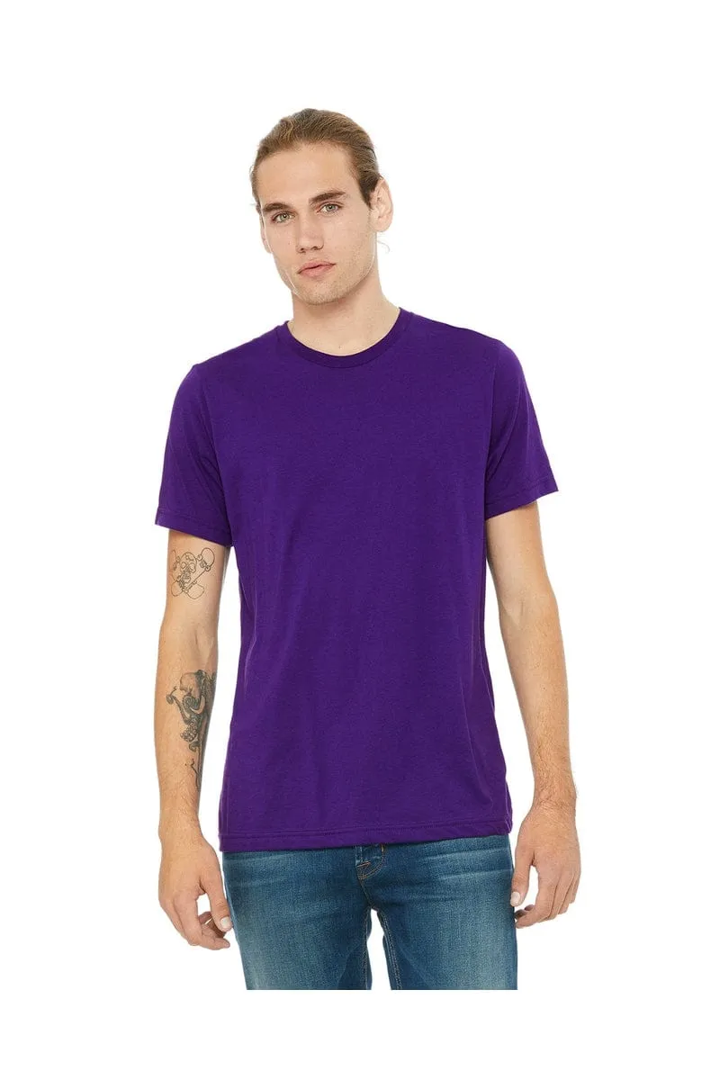 Bella Canvas 3650:  Unisex Poly-Cotton Short-Sleeve T‑Shirt