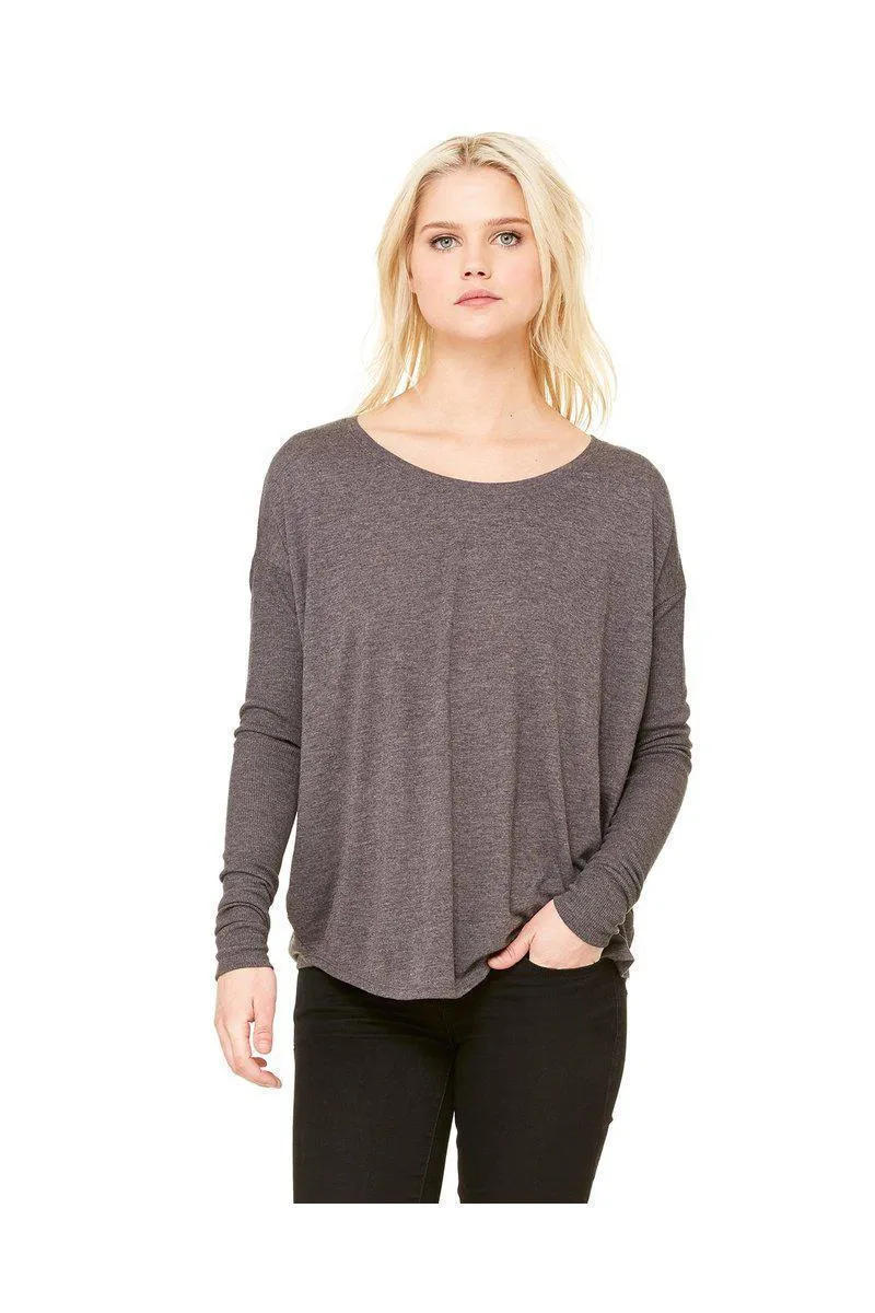 Bella   Canvas 8852: Ladies' Flowy Long-Sleeve T Shirt