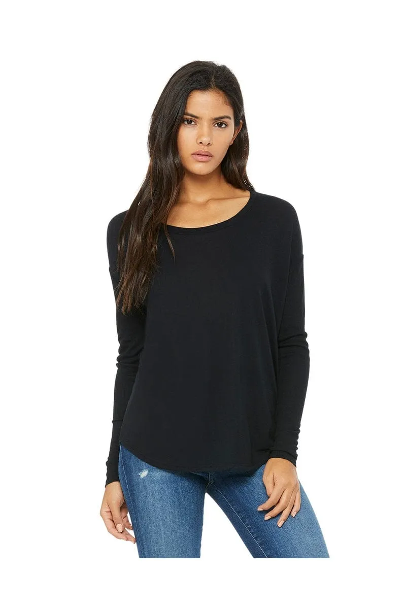 Bella   Canvas 8852: Ladies' Flowy Long-Sleeve T Shirt