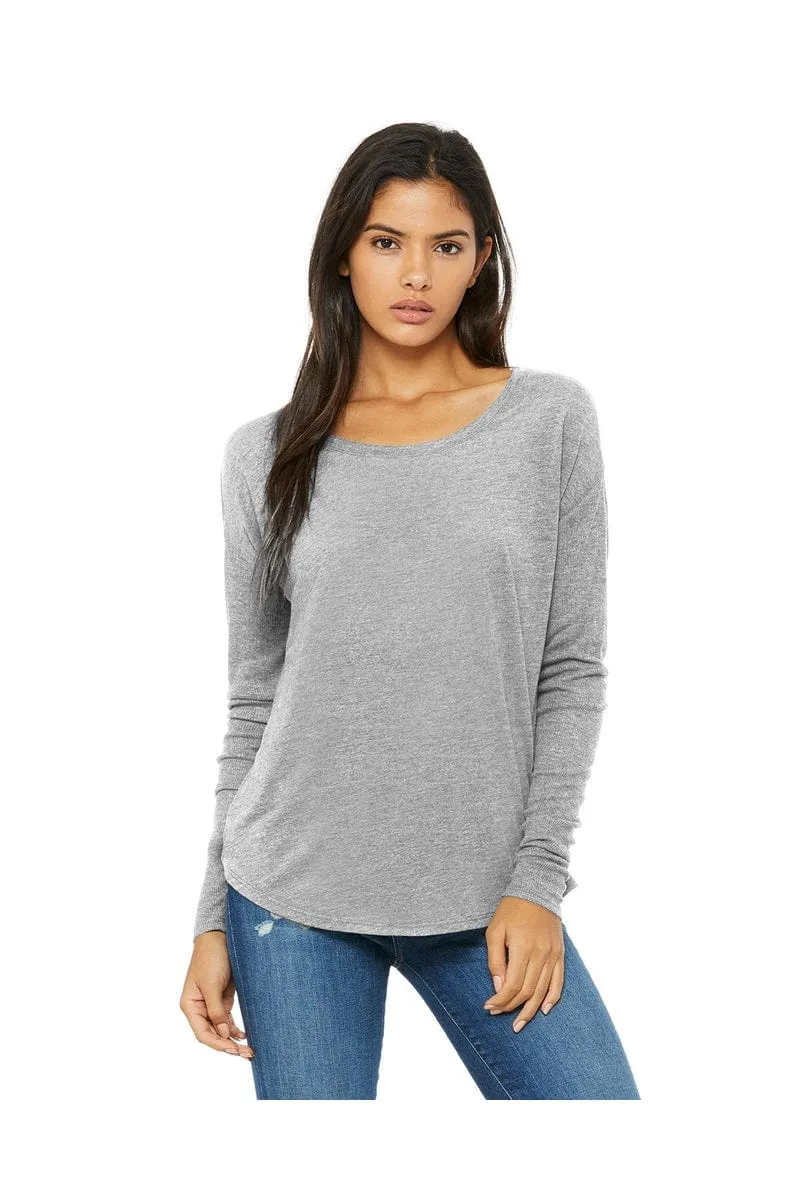 Bella   Canvas 8852: Ladies' Flowy Long-Sleeve T Shirt