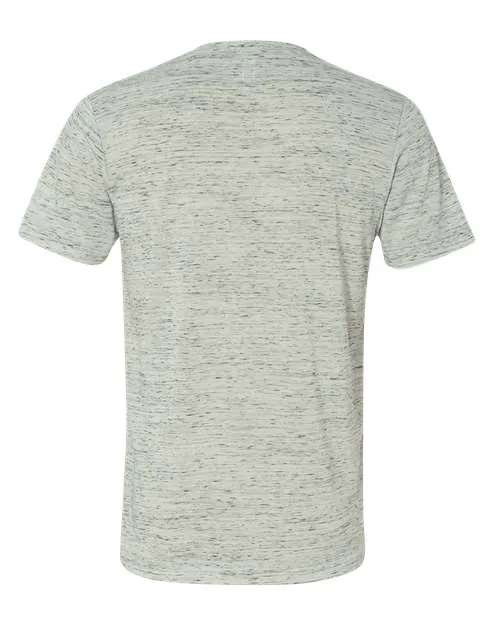 BELLA   CANVAS Unisex Textured Jersey V-Neck Tee