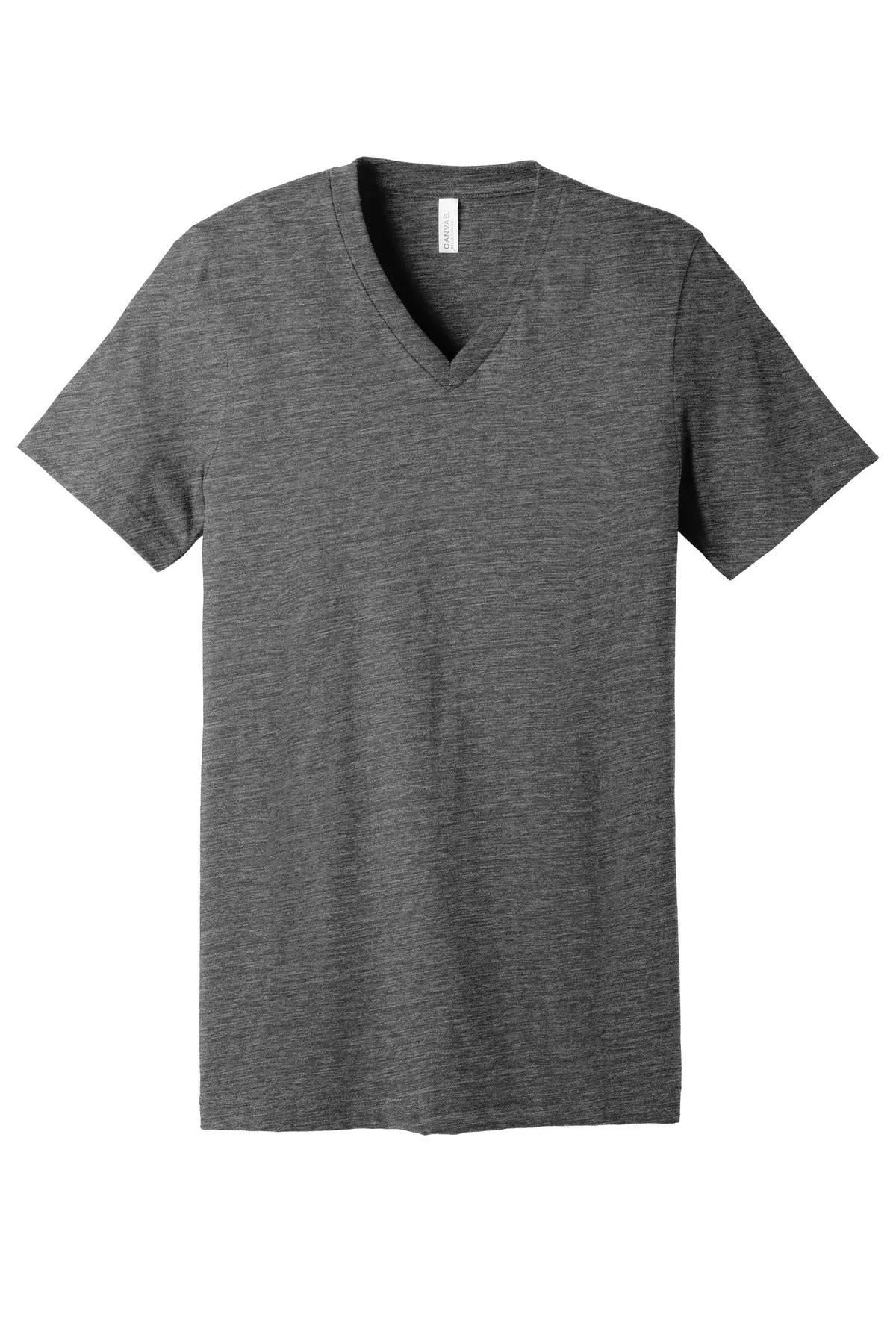 BELLA   CANVAS Unisex Textured Jersey V-Neck Tee