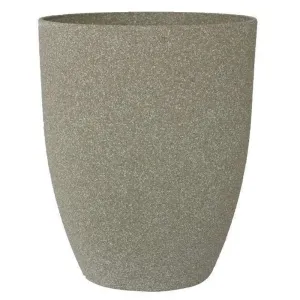 Bellan Soho Round Planter Lime Sandstone 43 x 52.5cm