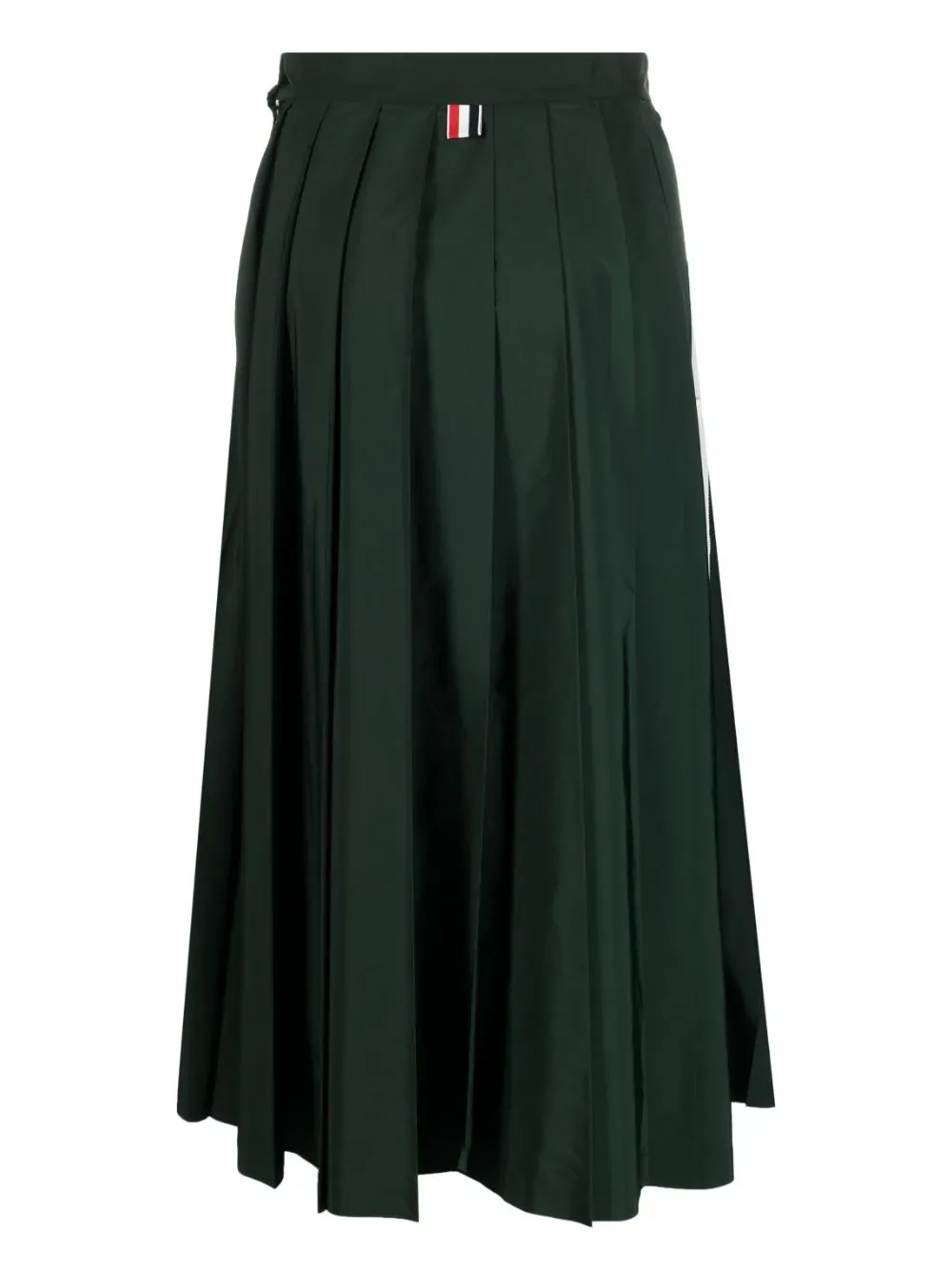 Below The Knee Pleated Skirt