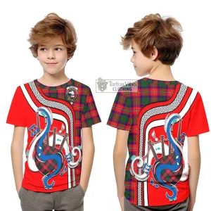 Belshes Tartan Kid T-Shirt with Epic Bagpipe Style