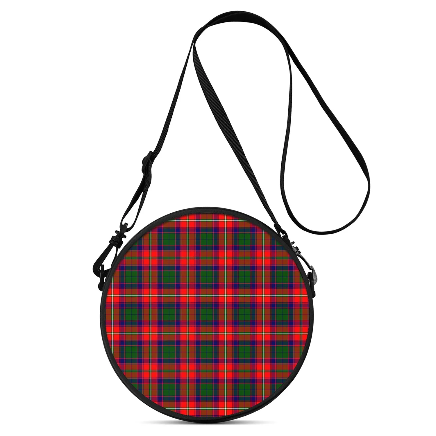 Belshes Tartan Round Satchel Bags