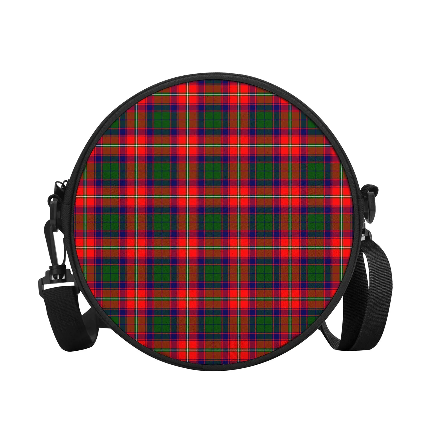 Belshes Tartan Round Satchel Bags