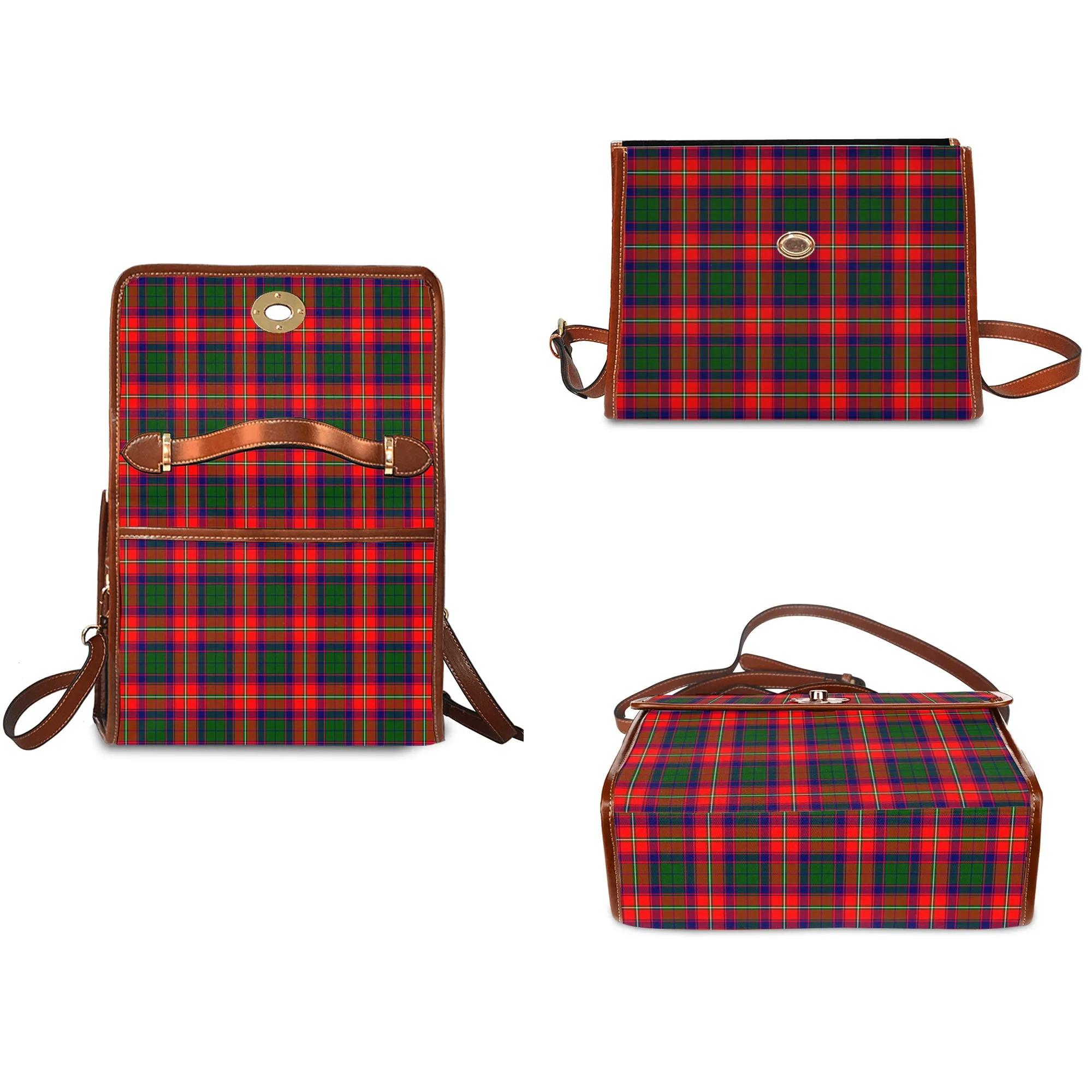 Belshes Tartan Waterproof Canvas Bag