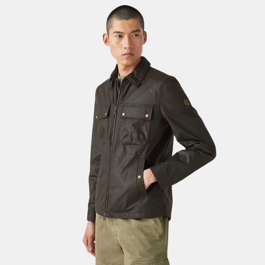 Belstaff Tour Overshirt Faded Olive