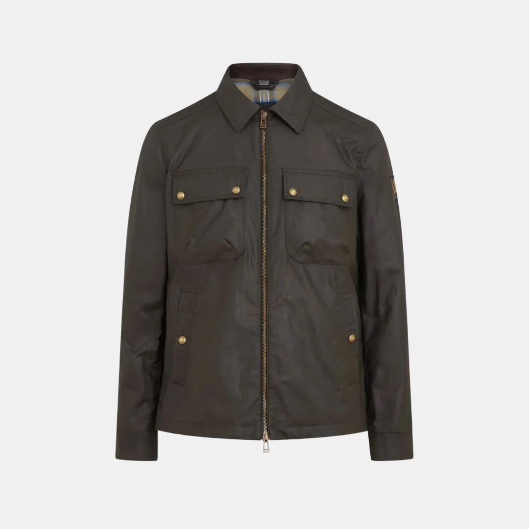 Belstaff Tour Overshirt Faded Olive