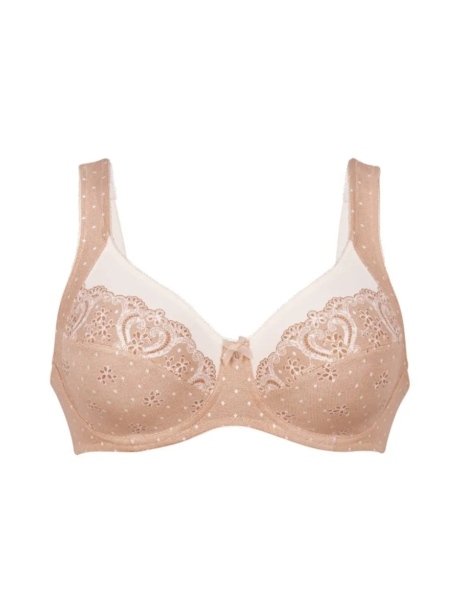 Belvedere Underwired Comfort Bra - Powder Peach