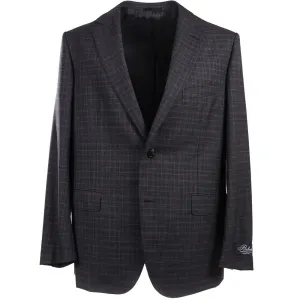 Belvest Charcoal Check Wool Suit