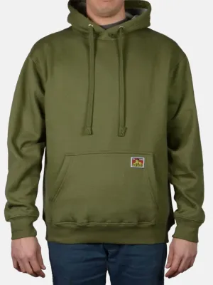 Ben Davis Heavyweight Hoody in Olive