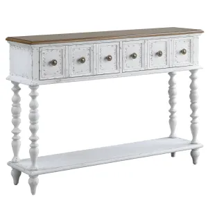 Bence - Console Table - White