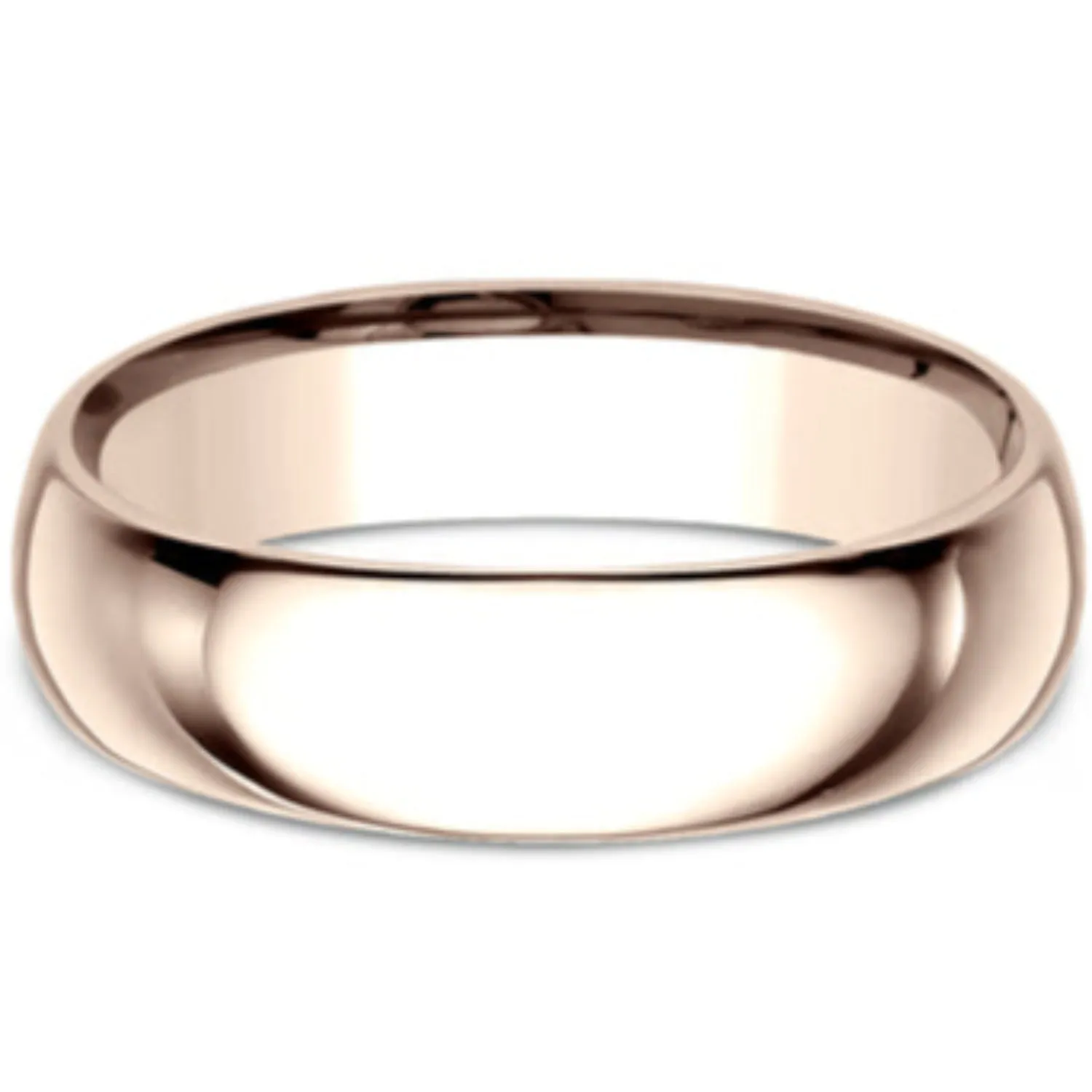 Benchmark Classic Comfort Fit High Polish Wedding Band