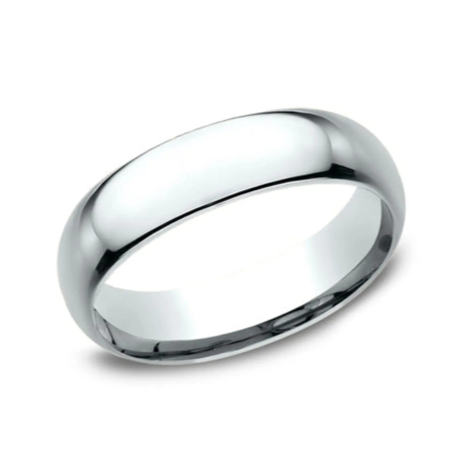 Benchmark Classic Comfort Fit High Polish Wedding Band