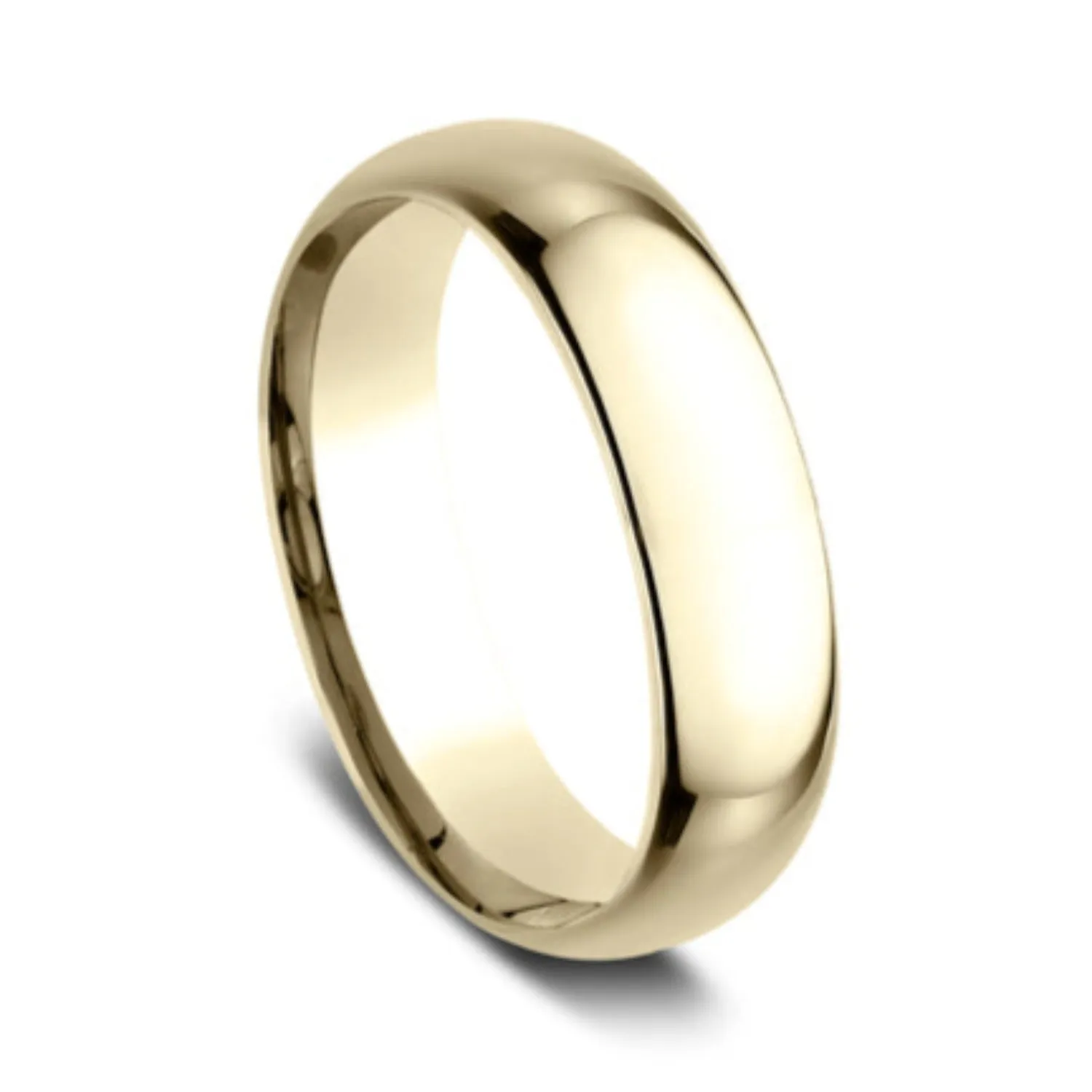 Benchmark Classic Comfort Fit High Polish Wedding Band