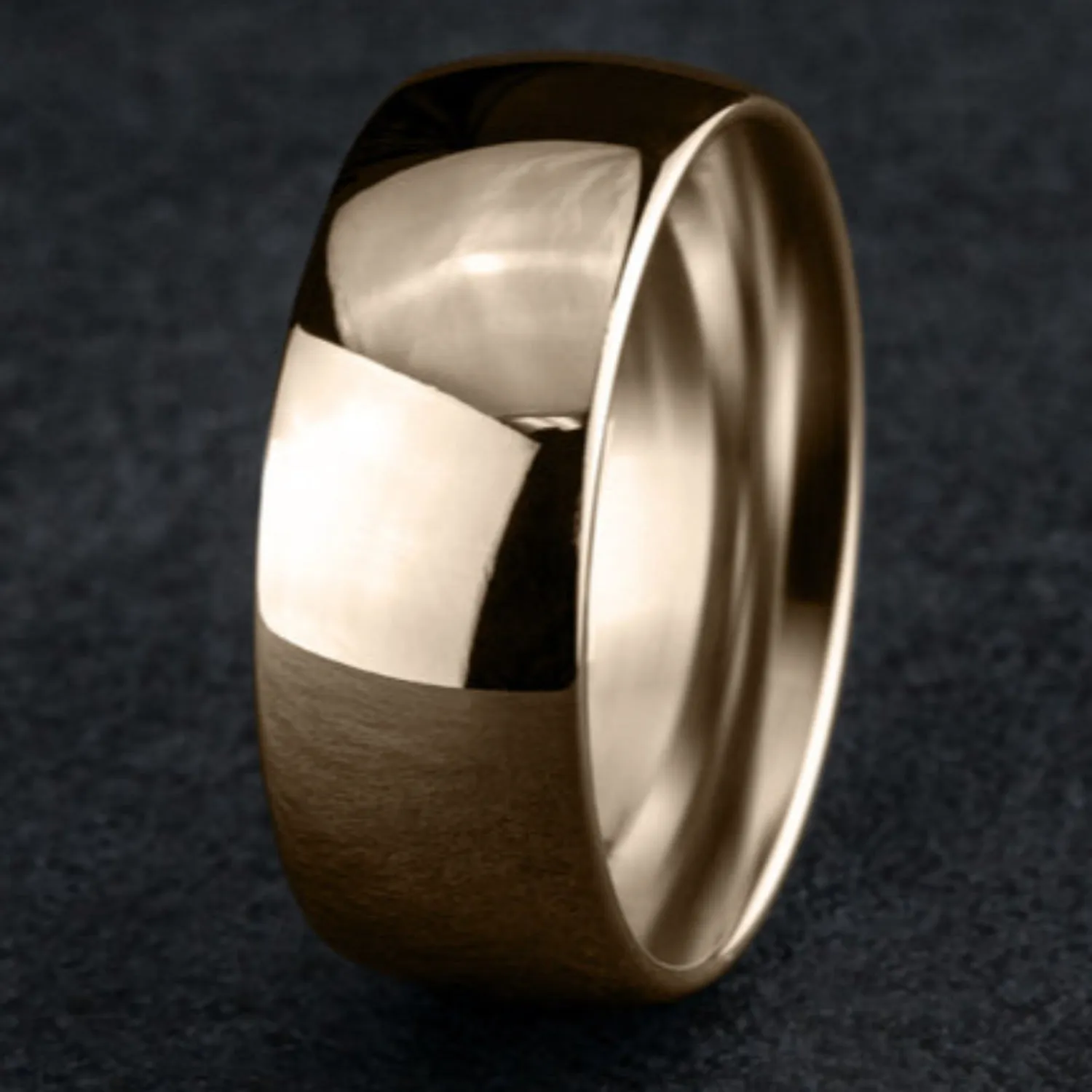 Benchmark Classic Comfort Fit High Polish Wedding Band