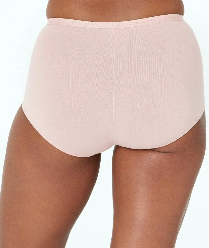 Bendon Body Cotton Trouser Brief - Icy Pink