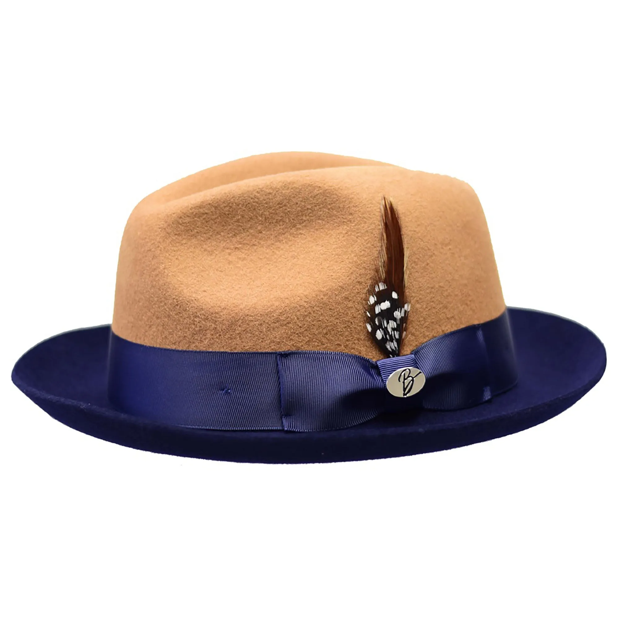 Bently Damien 2-Tone Wool Trilby