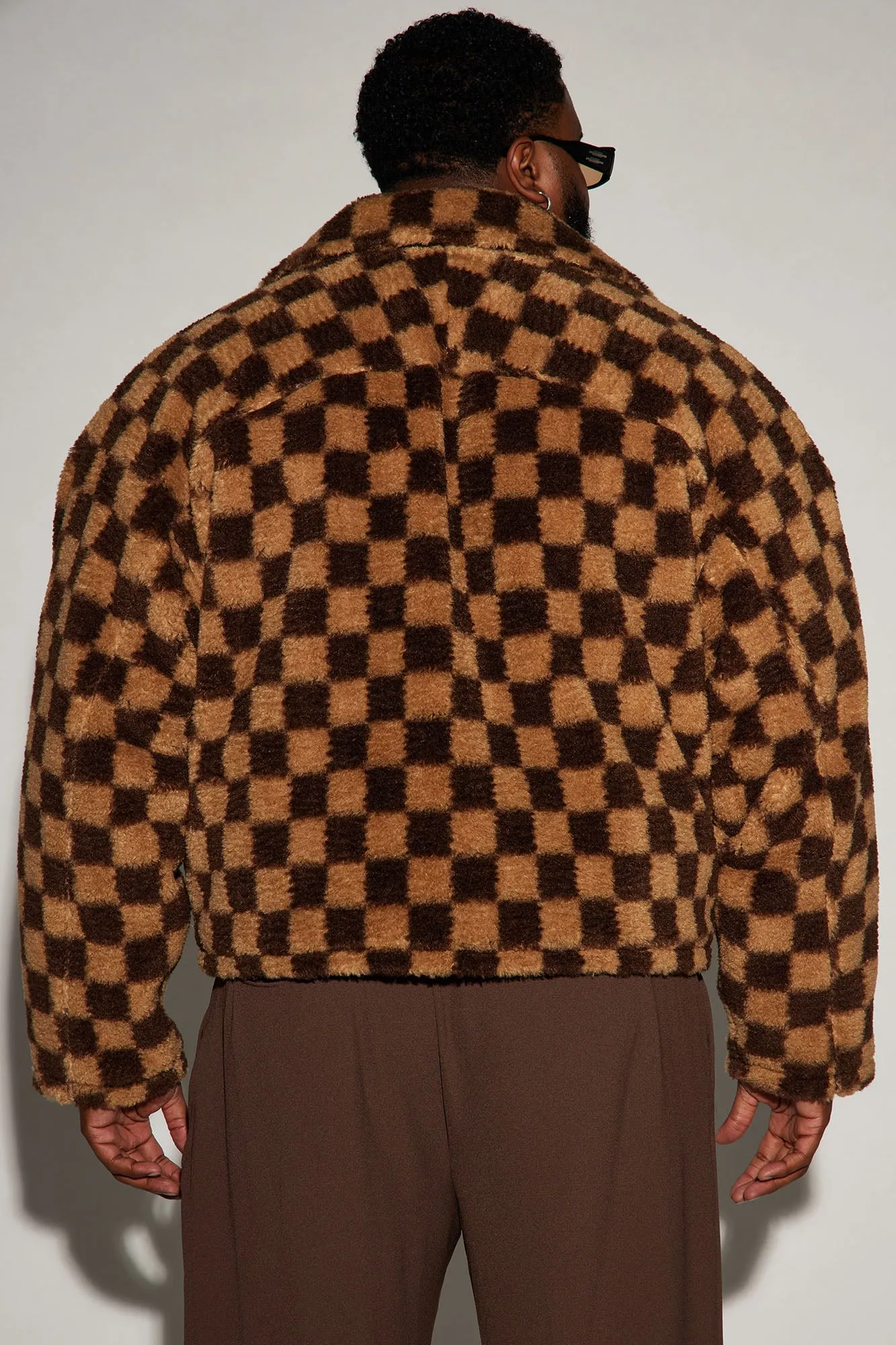 Berenstain Cropped Jacket - Brown/combo