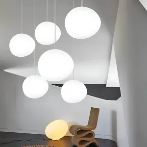 Bergheim - Round Glass Suspension Lamp