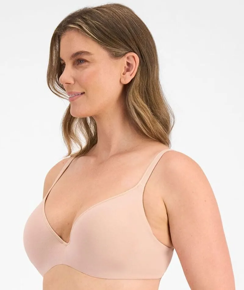 Berlei Barely There Cotton Rich Bra - Nude