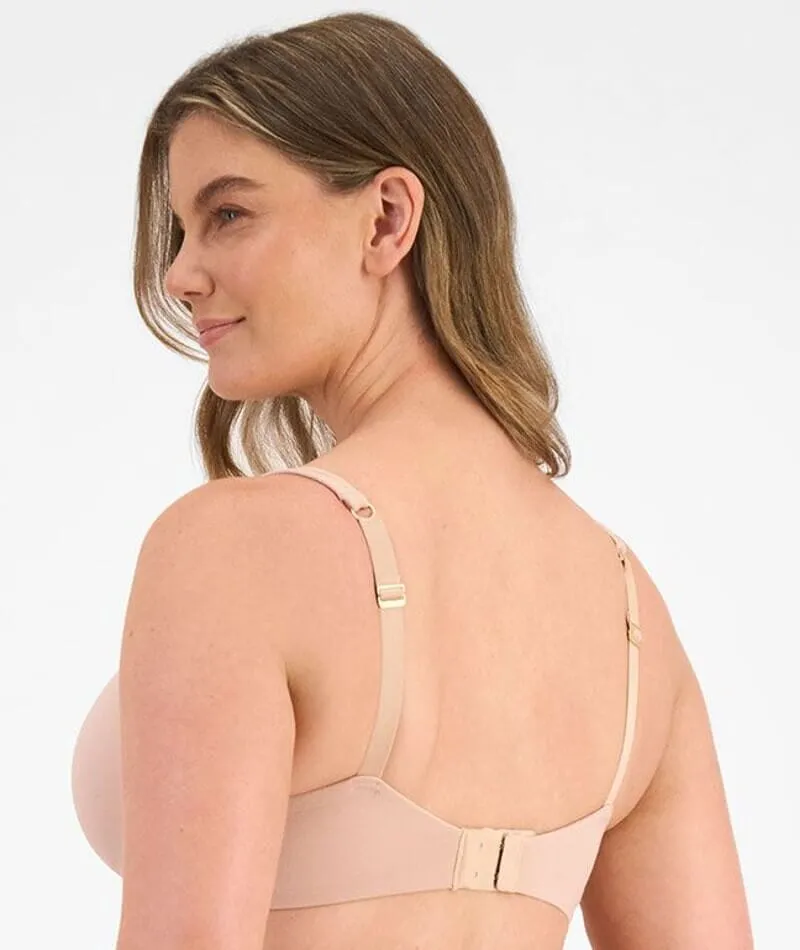 Berlei Barely There Cotton Rich Bra - Nude