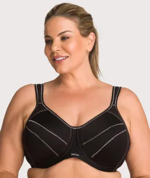 Berlei Full Support Sport Underwire Bra - Black