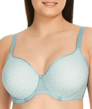 Berlei Lift & Shape T-Shirt Mesh Bra - Seoul Blue