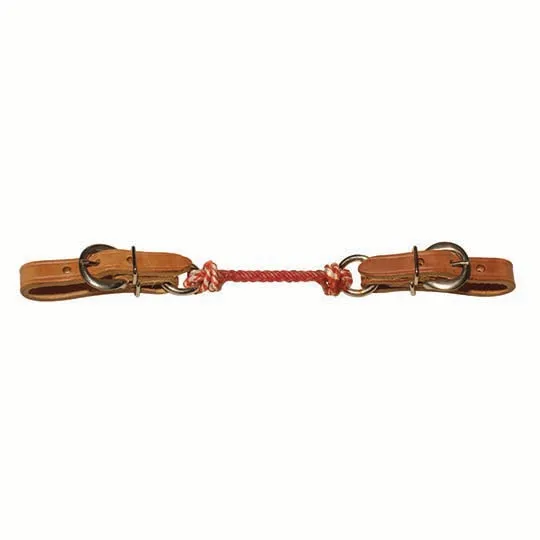 Berlin Custom Leather Red Rope Curb Strap