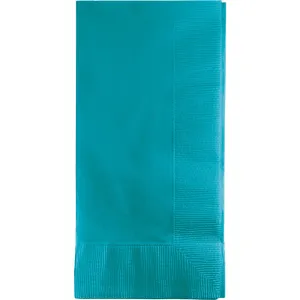 Bermuda Blue Dinner Napkins 2Ply 1/8Fld (50/Pkg)