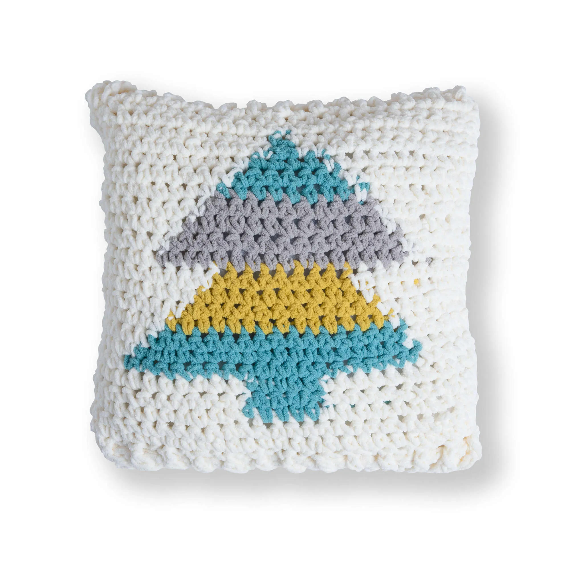 Bernat Cozy Crochet Tree Pillow