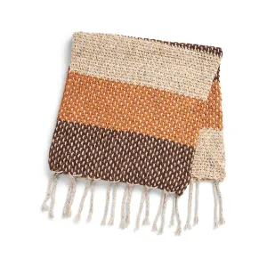 Bernat Woven Look Crochet Throw