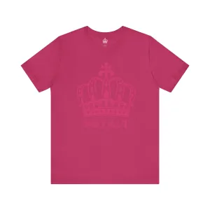 Berry Pink - Unisex Jersey Short Sleeve T Shirt - Berry Pink Royal T