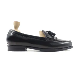 Bertha - Men's Black Box Leather High Shine Loafer