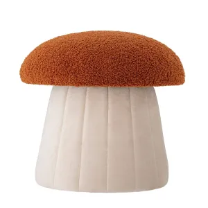 Bertil Pouf, Rouge, Polyester