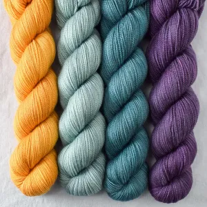 Beryl, Coconut Bay, Rejuvenate, Turmeric - Yummy 2-Ply Quartet