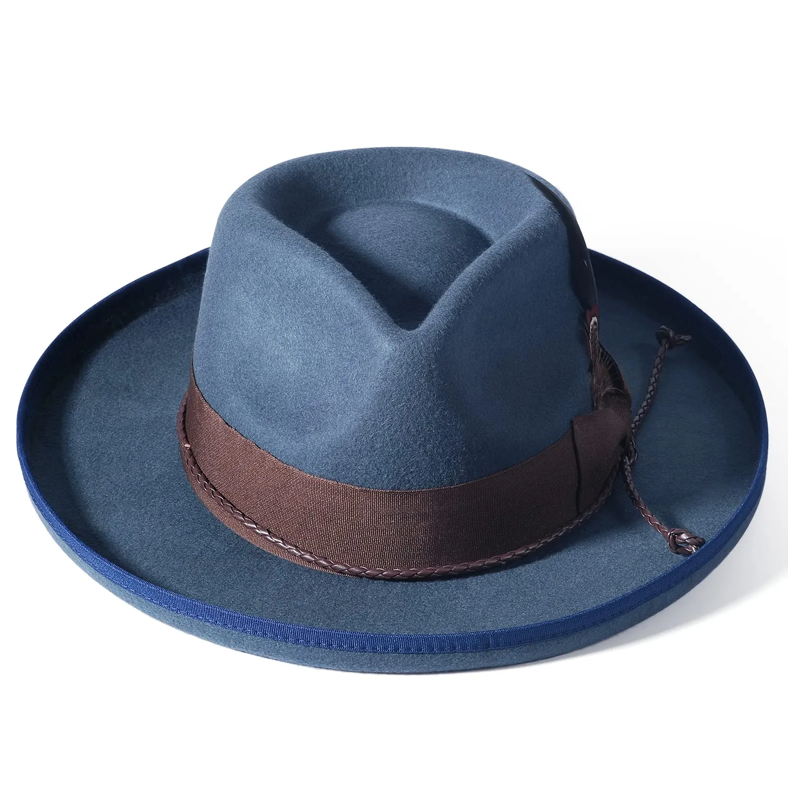 Bespoke Handmade Fedora Felt Hat