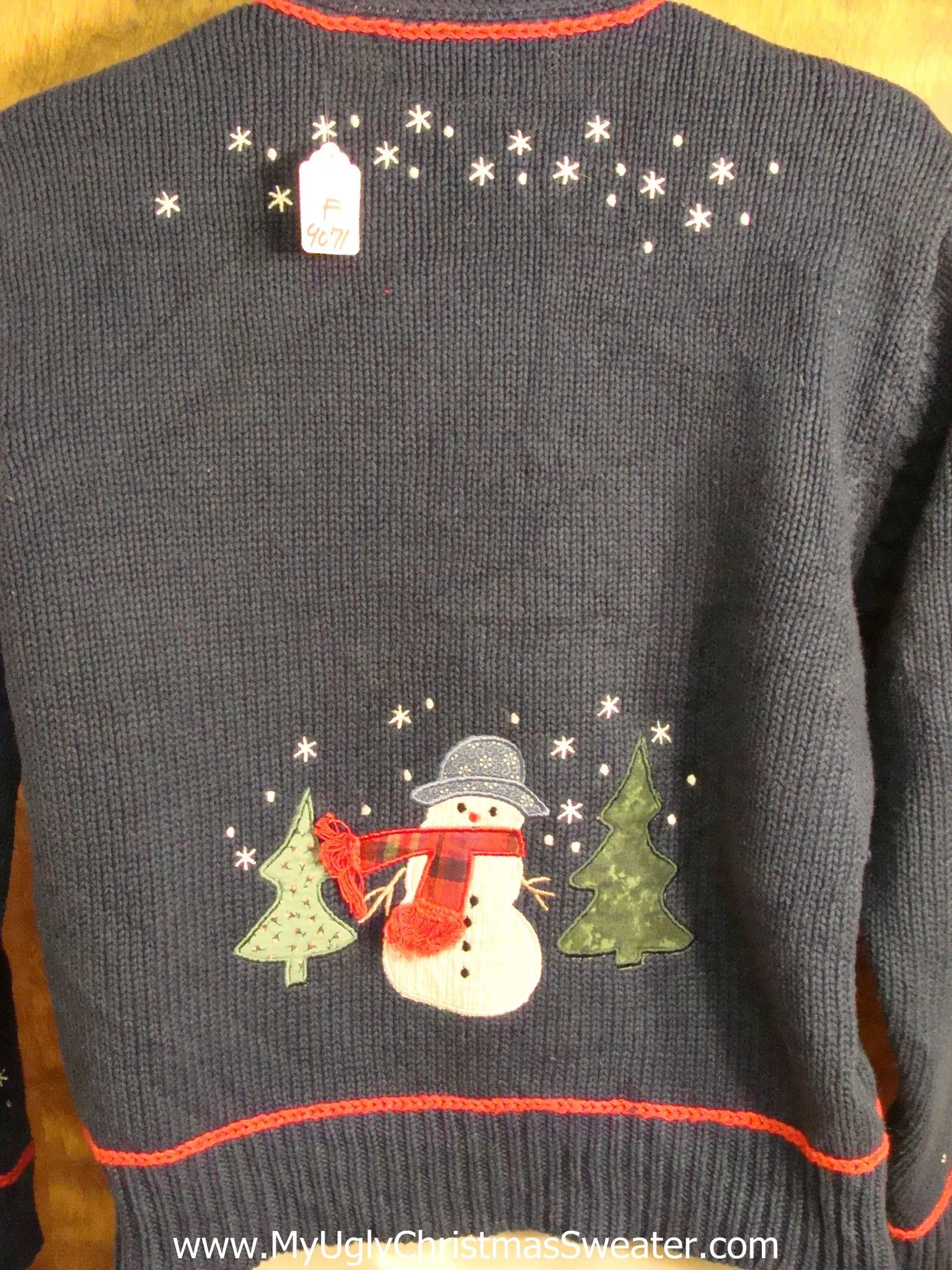 Best 2sided Snowmen Novelty Funny Holiday Sweater