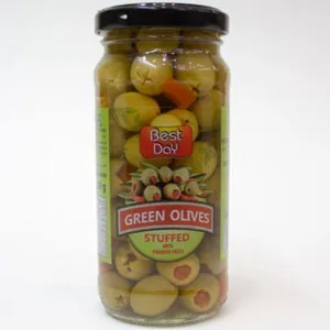 BEST DAY GREEN OLIVES PLAIN 240GM