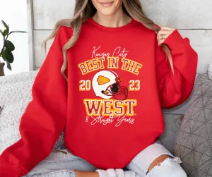 Best in the West 2023 Red Graphic Sweatshirt