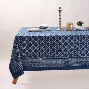 Best Indigo Blue Soft Cotton Dining Cover