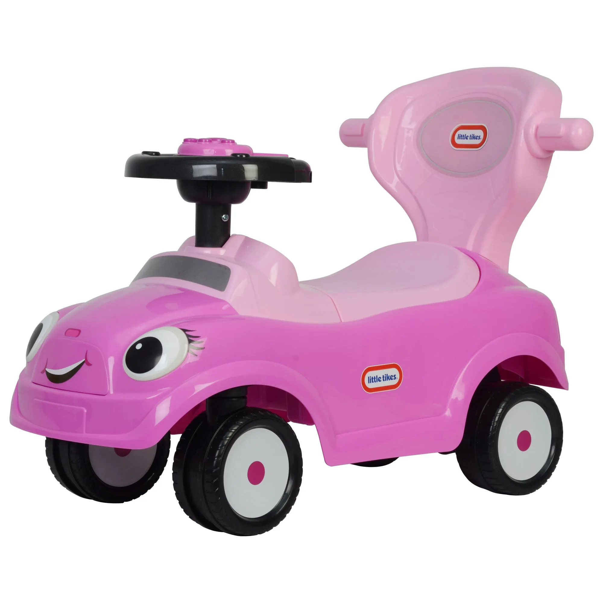 Best Ride On Cars Baby 3 in 1 Little Tikes Push Car Stroller Ride On Toy, Pink