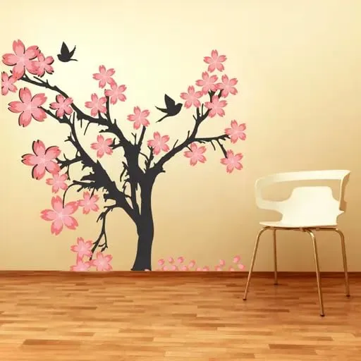 Best Stuff - Beautiful Blossom Tree Wall Sticker for Kids Room Home Decor (136 cm x 130 cm)- Code BA 06