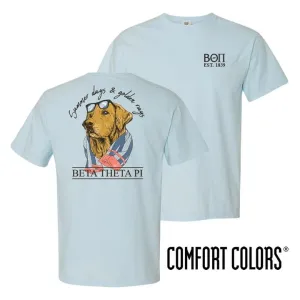 Beta Blue Comfort Colors Retriever Tee